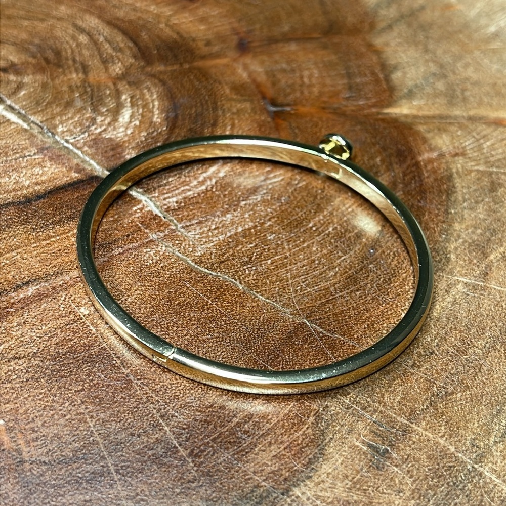 COACH SIGNATURE HINGED BANGLE - Picture 13 of 15